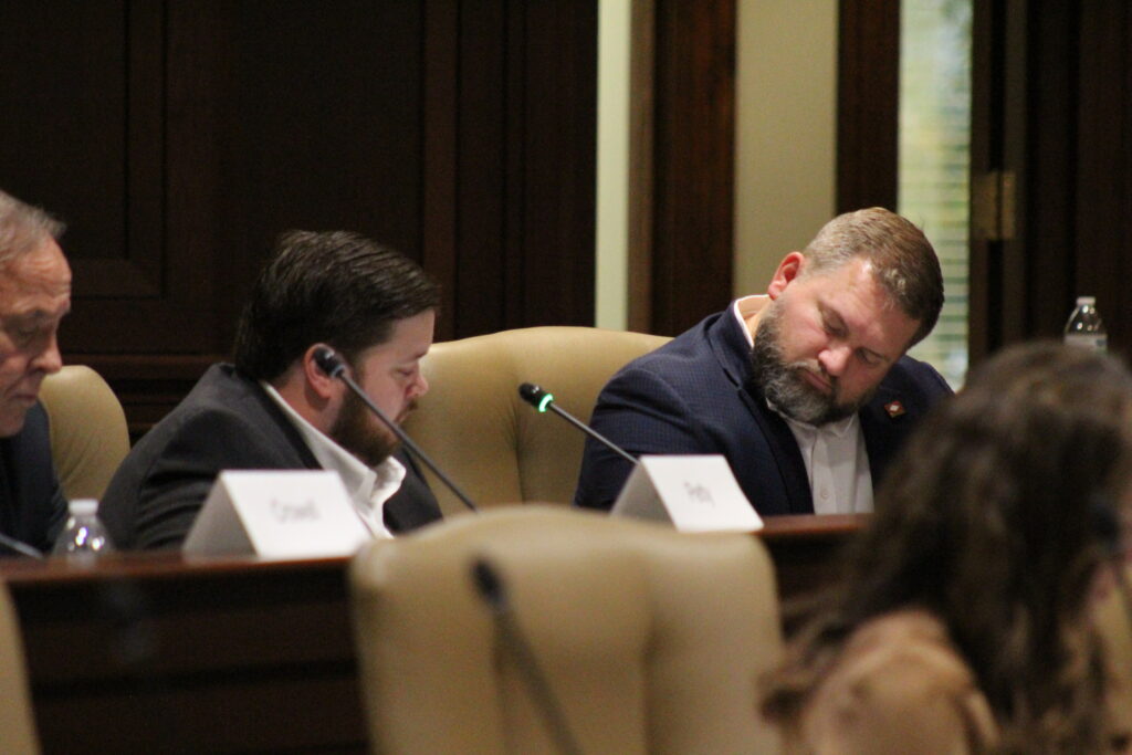 senator-ben-gilmore-and-senator-jim-dotson-legislative-joint-auditing-on-november-9-2023